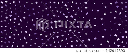 Seamless Star Confetti Background Seamless Star Confetti Background 142019890