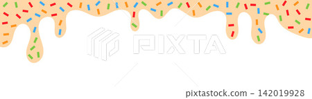 Sweet Frosting Drip Border Vector Collection Sweet Frosting Drip Border Vector Collection 142019928