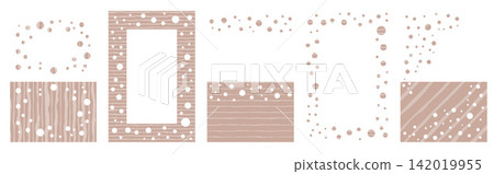 Striped Journal Confetti Cutout Frame Layout Striped Journal Confetti Cutout Frame Layout 142019955