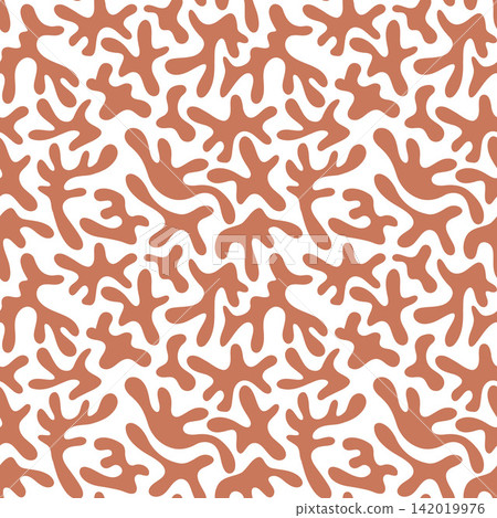 Abstract Reef Organic Seamless Pattern Texture Abstract Reef Organic Seamless Pattern Texture 142019976