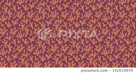 Coastal Organic Coral Texture Pattern Design Coastal Organic Coral Texture Pattern Design 142019979