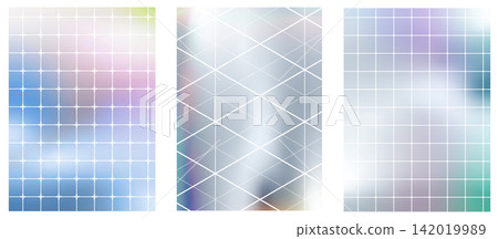 Gradient Graph Paper Dash Grid Background Pack 142019989