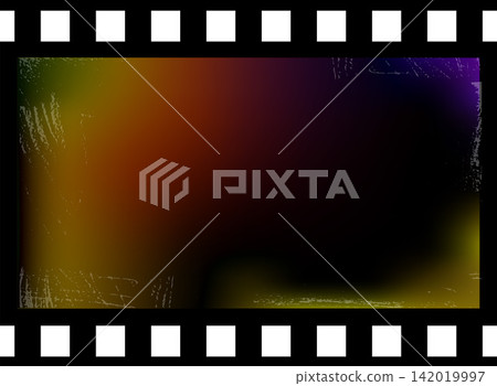 Retro Analogue Film Texture with Color Leaks 142019997
