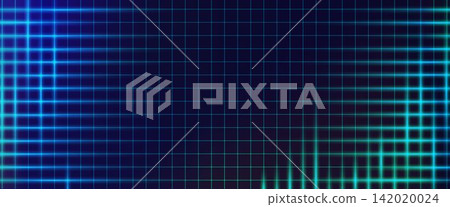 Blue FUI Grid Technology Background Futuristic HUD Interface Blue FUI Grid Technology Background Futuristic HUD Interface 142020024