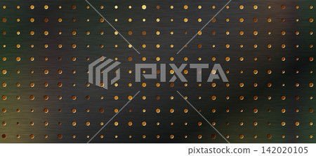 Industrial Metal Grid Plate Texture Background Industrial Metal Grid Plate Texture Background 142020105