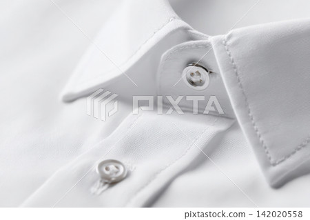 Shirt placket with hidden buttons showcases clean design and modern style Shirt placket with hidden buttons showcases clean design and modern style 142020558