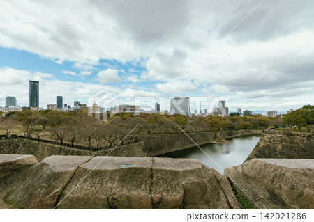View of Osaka Castle Park View of Osaka Castle Park 142021286