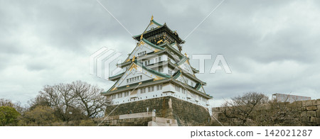 View of Osaka Castle Park 142021287