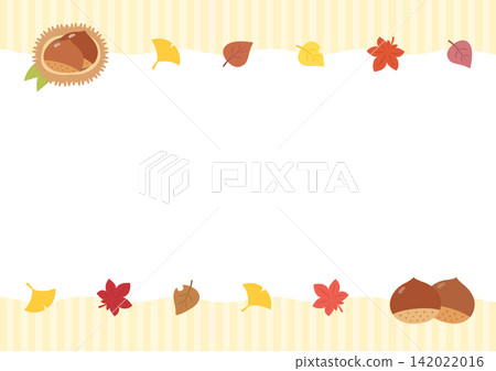 Autumn frame material. Black and autumn leaves. 142022016