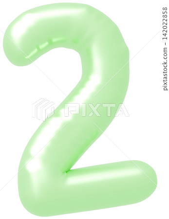 3D image_balloon_2_黃綠色 3D image_balloon_2_黃綠色 142022858