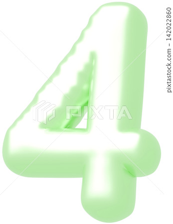 3D image_balloon_4_yellow-green 3D image_balloon_4_yellow-green 142022860