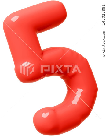 3D image_balloon_5_red 142022881
