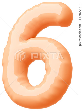 3D image_balloon_6_orange 3D image_balloon_6_orange 142022902