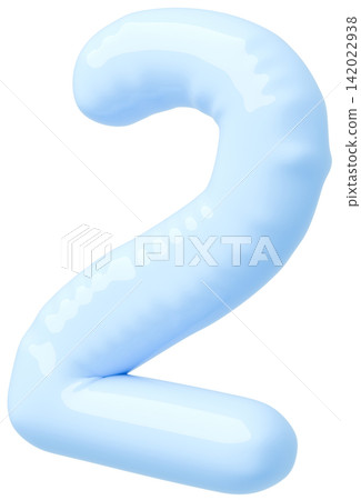3D image_balloon_2_淺藍色 142022938