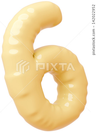 3D image_balloon_6_yellow 3D image_balloon_6_yellow 142022952