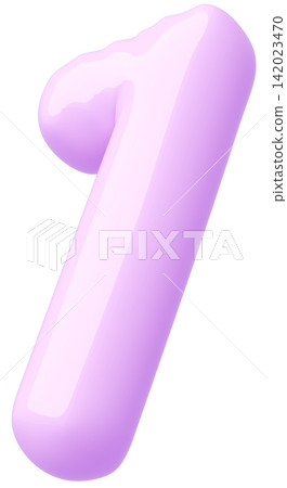 3D image_balloon_1_purple 142023470