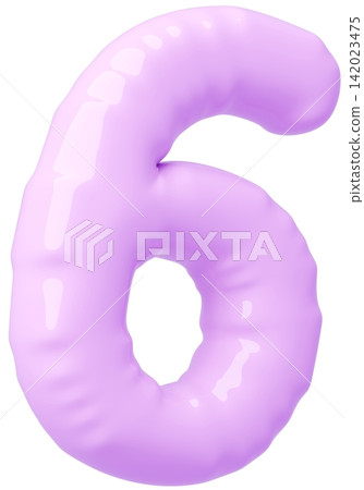3D image_balloon_6_purple 3D image_balloon_6_purple 142023475