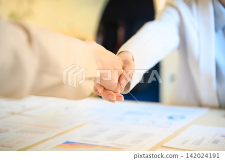 Hands of business people shaking hands Hands of business people shaking hands 142024191