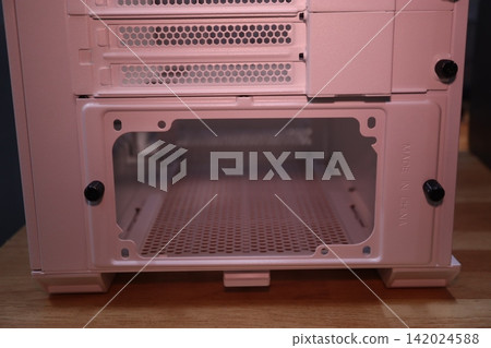 Pink Electronic Device Interior View Pink Electronic Device Interior View 142024588