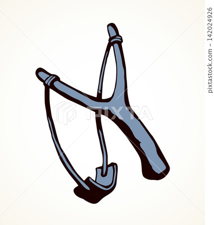 Old Epee. Vector drawing 142024926