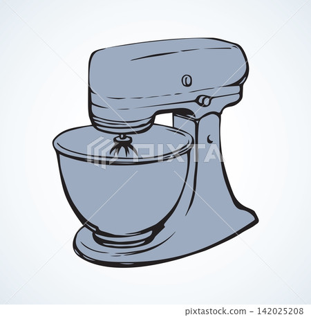 Elictric Mixer. Vector drawing Elictric Mixer. Vector drawing 142025208