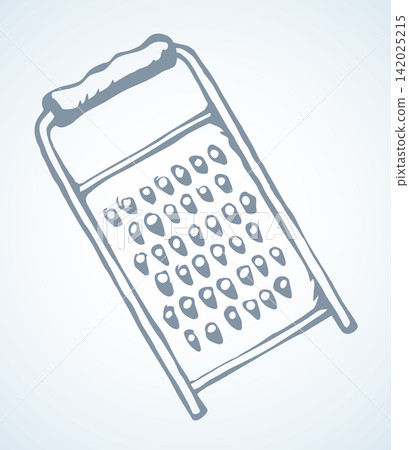Iron grater. Vector drawing icon 142025215