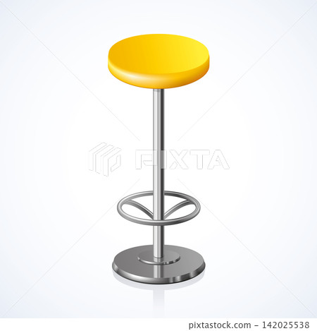Rounded chair. Vector illustration Rounded chair. Vector illustration 142025538
