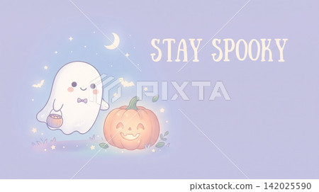 Halloween Pumpkin and Skull with " Stay Spooky Creepy" Halloween Pumpkin and Skull with " Stay Spooky Creepy" 142025590