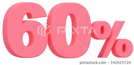 3D Material_Numbers_60%_Pink 3D Material_Numbers_60%_Pink 142025720