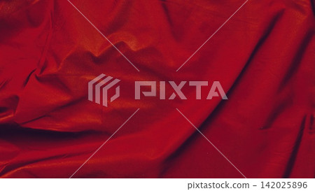 crimson silk fabric drape texture for luxury branding web design advertising background with elegant folds crimson silk fabric drape texture for luxury branding web design advertising background with elegant folds 142025896