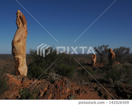 The Silverton Moorland Stone Sculpture Landscape—A Record of Standing Stones in the Foreground and the Spreading Inland Topography The Silverton Moorland Stone Sculpture Landscape—A Record of Standing Stones in the Foreground and the Spreading Inland Topography 142026309