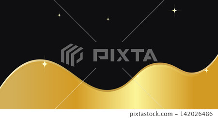 Premium black and golden geometric shape backdrop for banner design Premium black and golden geometric shape backdrop for banner design 142026486