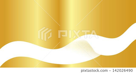 Abstract golden gradient geometric wave background texture Abstract golden gradient geometric wave background texture 142026490