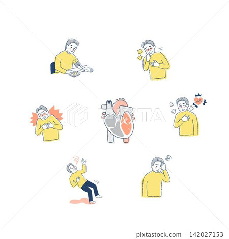 Various symptoms of heart disease in men Various symptoms of heart disease in men 142027153