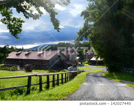 The silo and cowshed at Koiwai Farm in Iwate Prefecture, beloved by Kenji Miyazawa, dates back to the Meiji era. The silo and cowshed at Koiwai Farm in Iwate Prefecture, beloved by Kenji Miyazawa, dates back to the Meiji era. 142027440