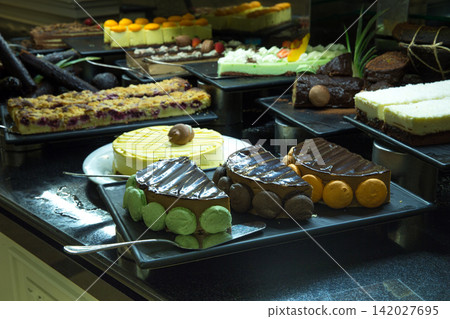 A variety of cakes A variety of cakes 142027695