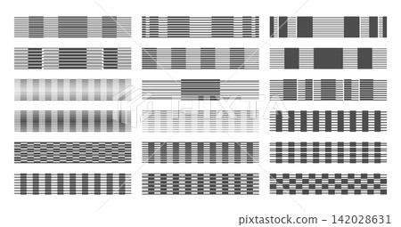 Bundle of elegant simple stripe line block abstract divider Bundle of elegant simple stripe line block abstract divider 142028631