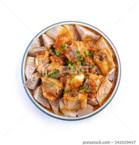 steamed Taro with Pork Ribs Chinese Dish steamed Taro with Pork Ribs Chinese Dish 142029437