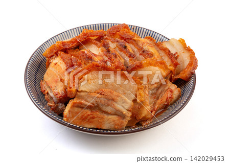 braised Pork Belly with Taro Chinese Meat Dish braised Pork Belly with Taro Chinese Meat Dish 142029453