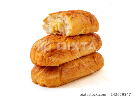pineapple Diced Fruit Filled Sweet Bread Bun pineapple Diced Fruit Filled Sweet Bread Bun 142029547