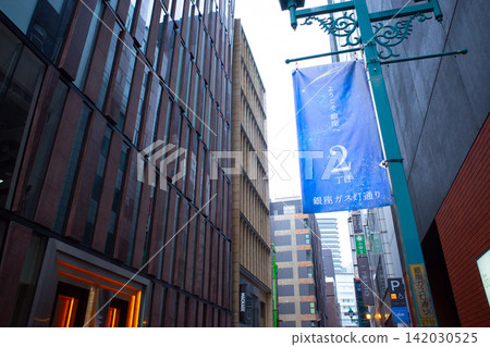 清晨,銀座的街道 清晨,銀座的街道 142030525