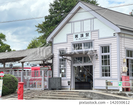 舊名鐵美濃町線美濃站(岐阜縣美濃市) 舊名鐵美濃町線美濃站(岐阜縣美濃市) 142030612