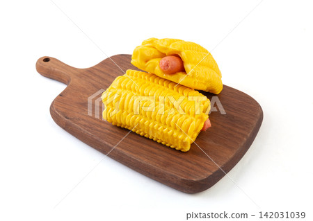 corn Hot Dog Roll Steamed Bread Snack Food corn Hot Dog Roll Steamed Bread Snack Food 142031039