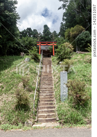 禦見森神社，當地稱為禦見町神社 [茨城縣] 142031097
