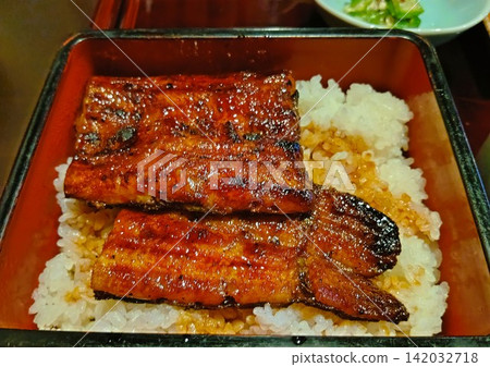 Grilled eel (Unagi Kabayaki) - A summer staple. Grilled eel (Unagi Kabayaki) - A summer staple. 142032718