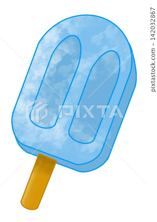 A cold and refreshing blue soda ice cream that you'll want to eat on a hot summer day. A cold and refreshing blue soda ice cream that you'll want to eat on a hot summer day. 142032867