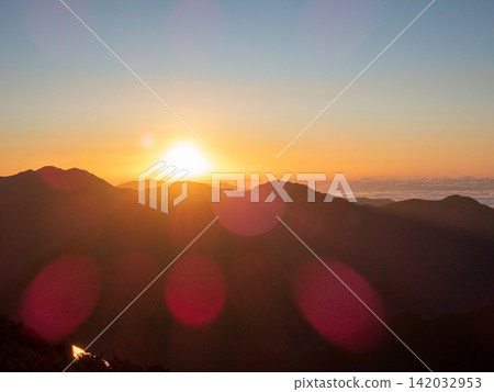 從玉山登山路線看到的風景,玉山是台灣最高峰。 從玉山登山路線看到的風景,玉山是台灣最高峰。 142032953