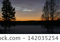 atmospheric sky in Lulea, Swedish Lapland 142035254