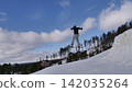 Off-piste skiing in northern Sweden. Kanis, Lappland, Sweden. 142035264