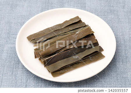 Kombu (kelp) as a snack Kombu (kelp) as a snack 142035557
